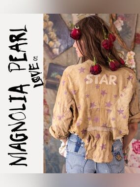 Magnolia Pearl Inna Star Leather Jacket